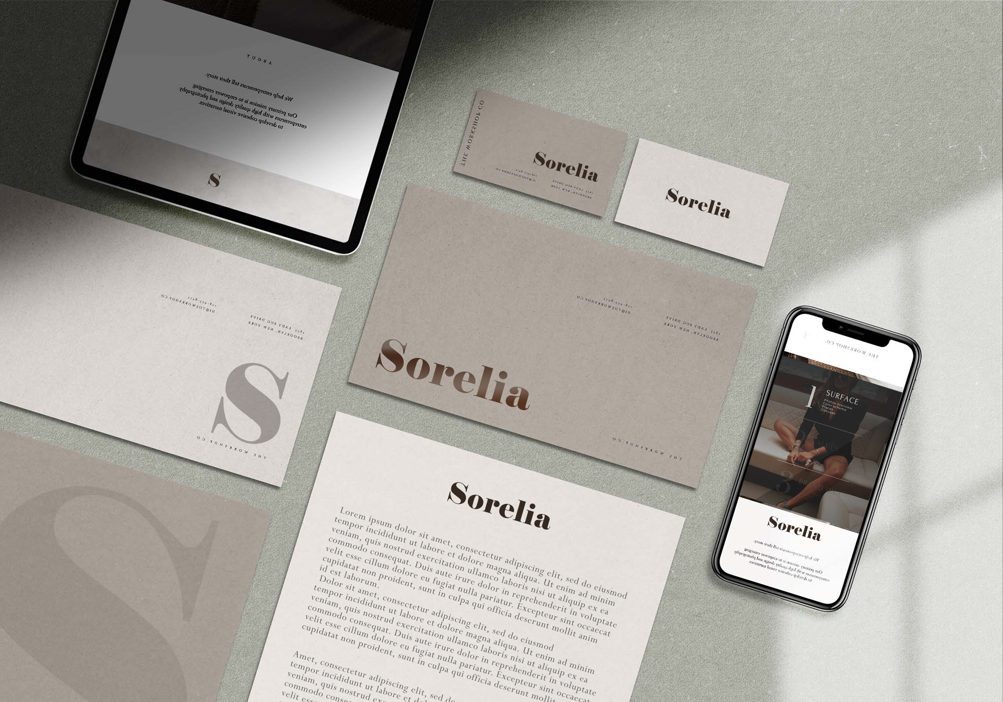 Sorelia branding 2